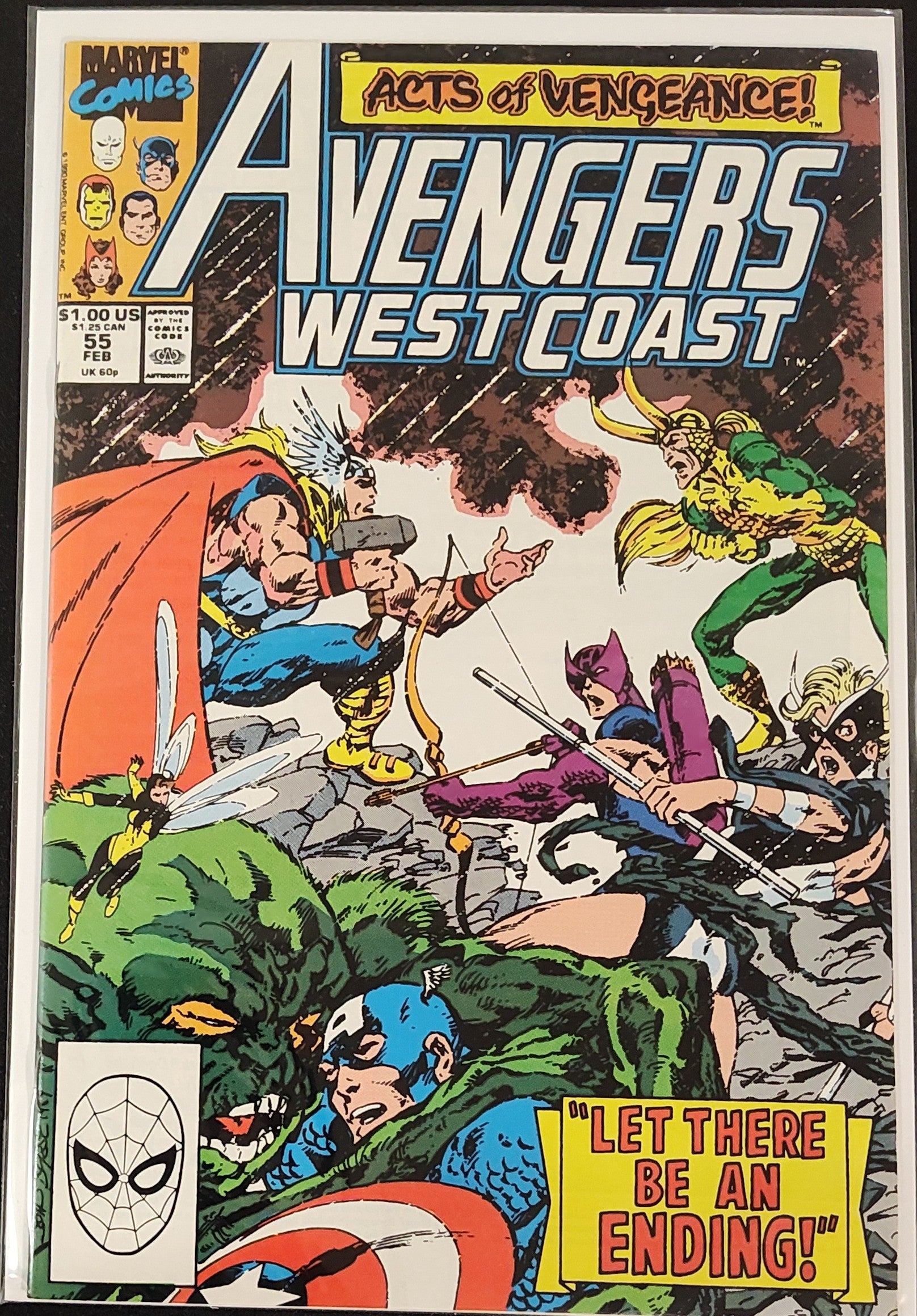 The West Coast Avengers, Vol. 2 #55A
