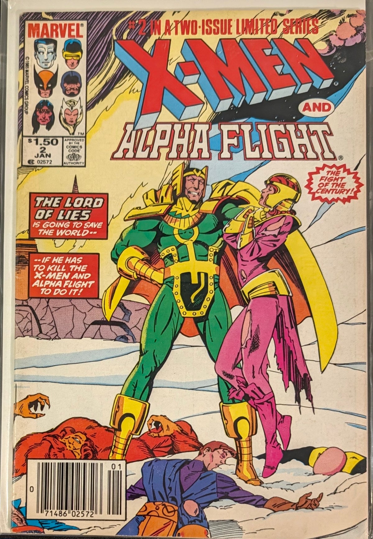 X-Men / Alpha Flight, Vol. 1 #2B