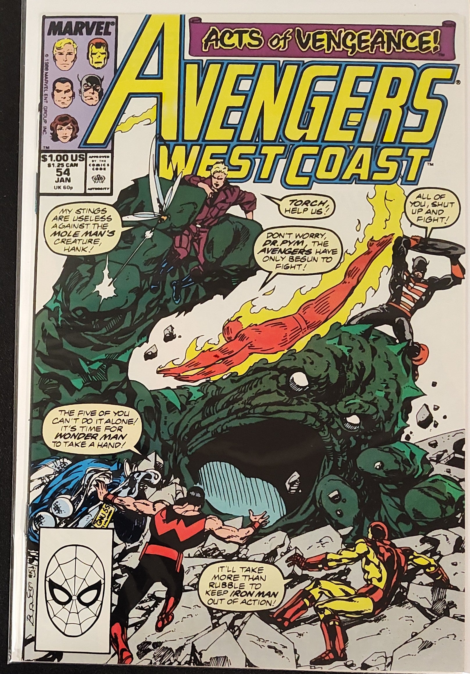 The West Coast Avengers, Vol. 2 #54A