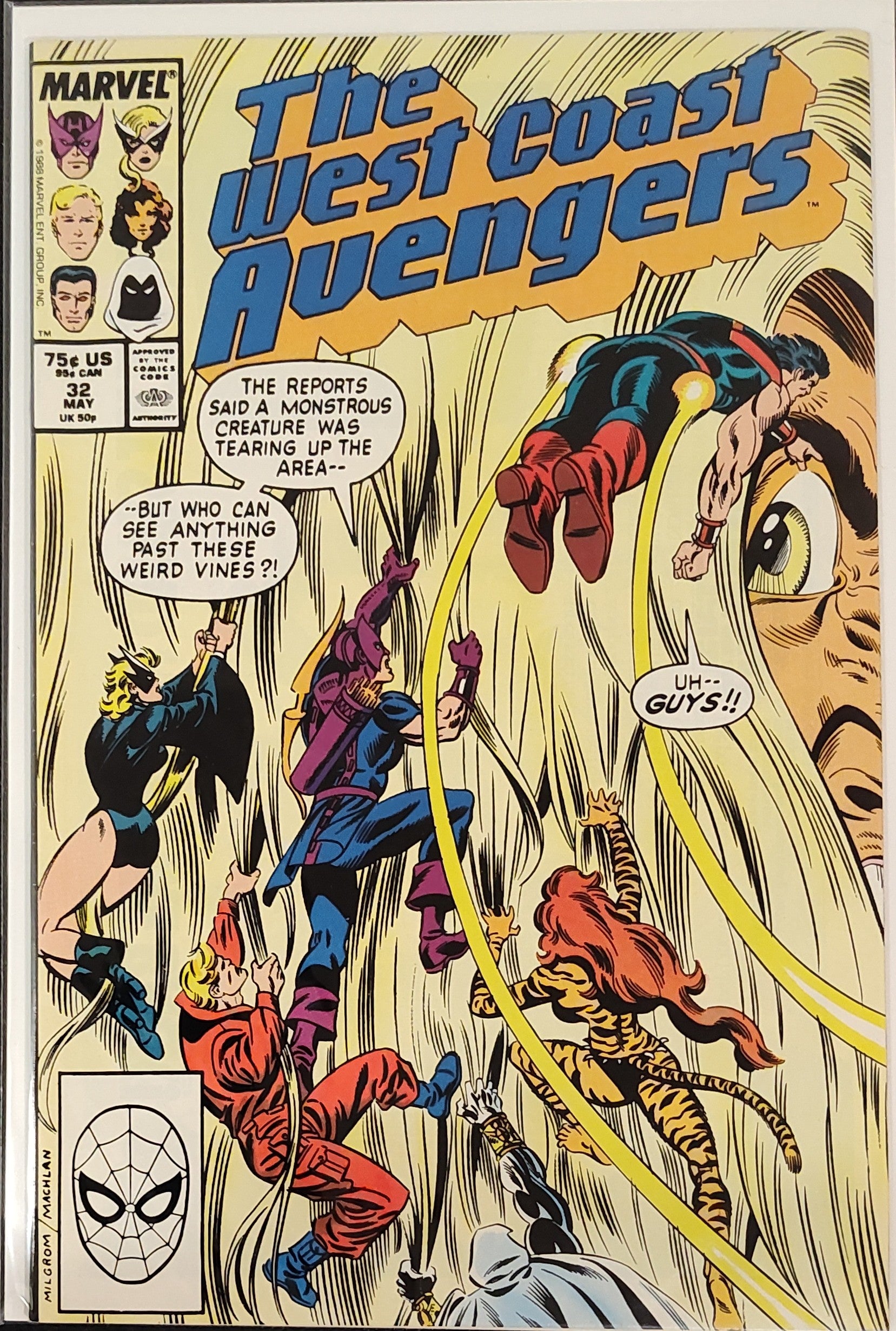 The West Coast Avengers, Vol. 2 #32A