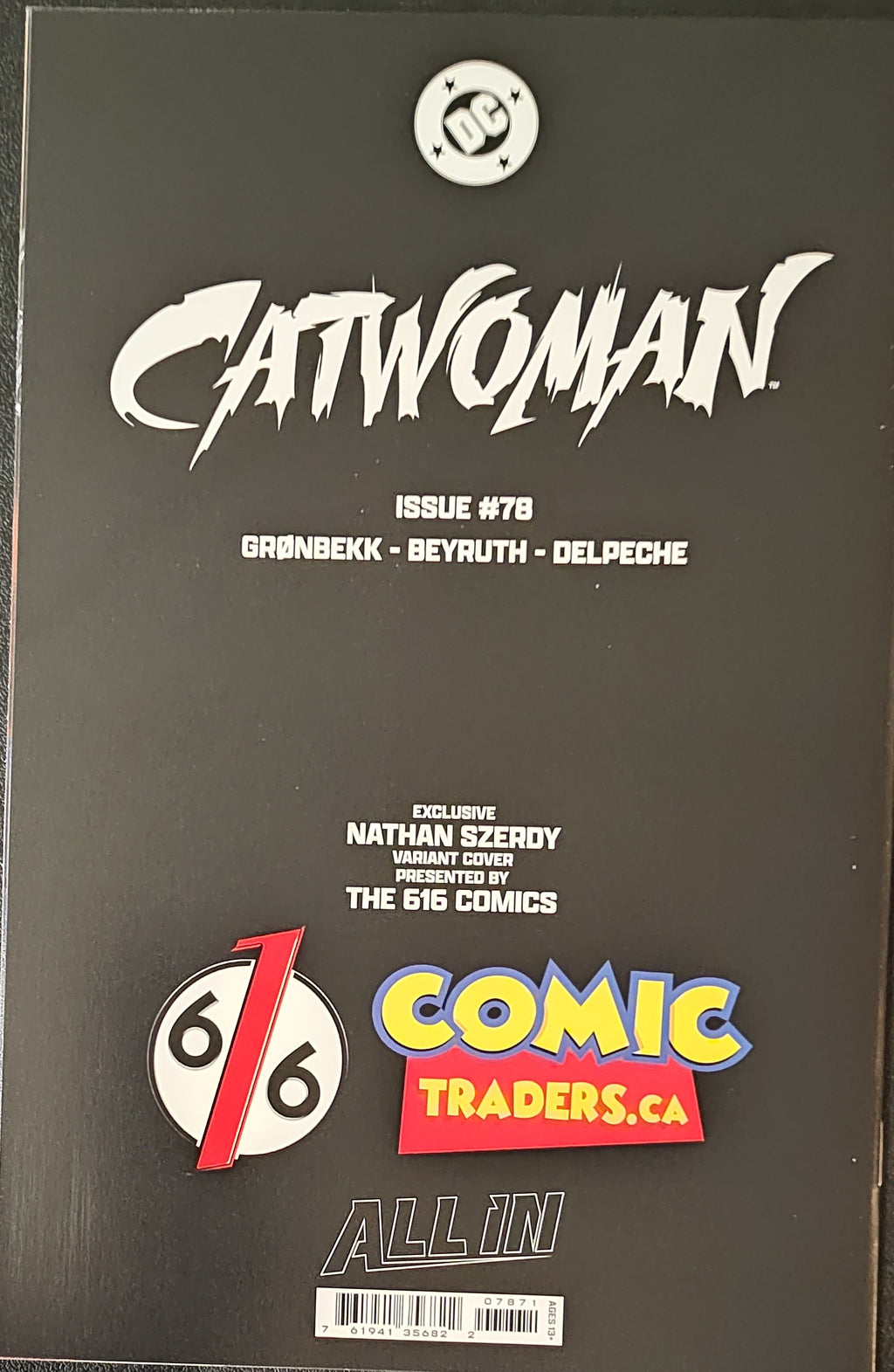 Catwoman, Vol. 5 #78F