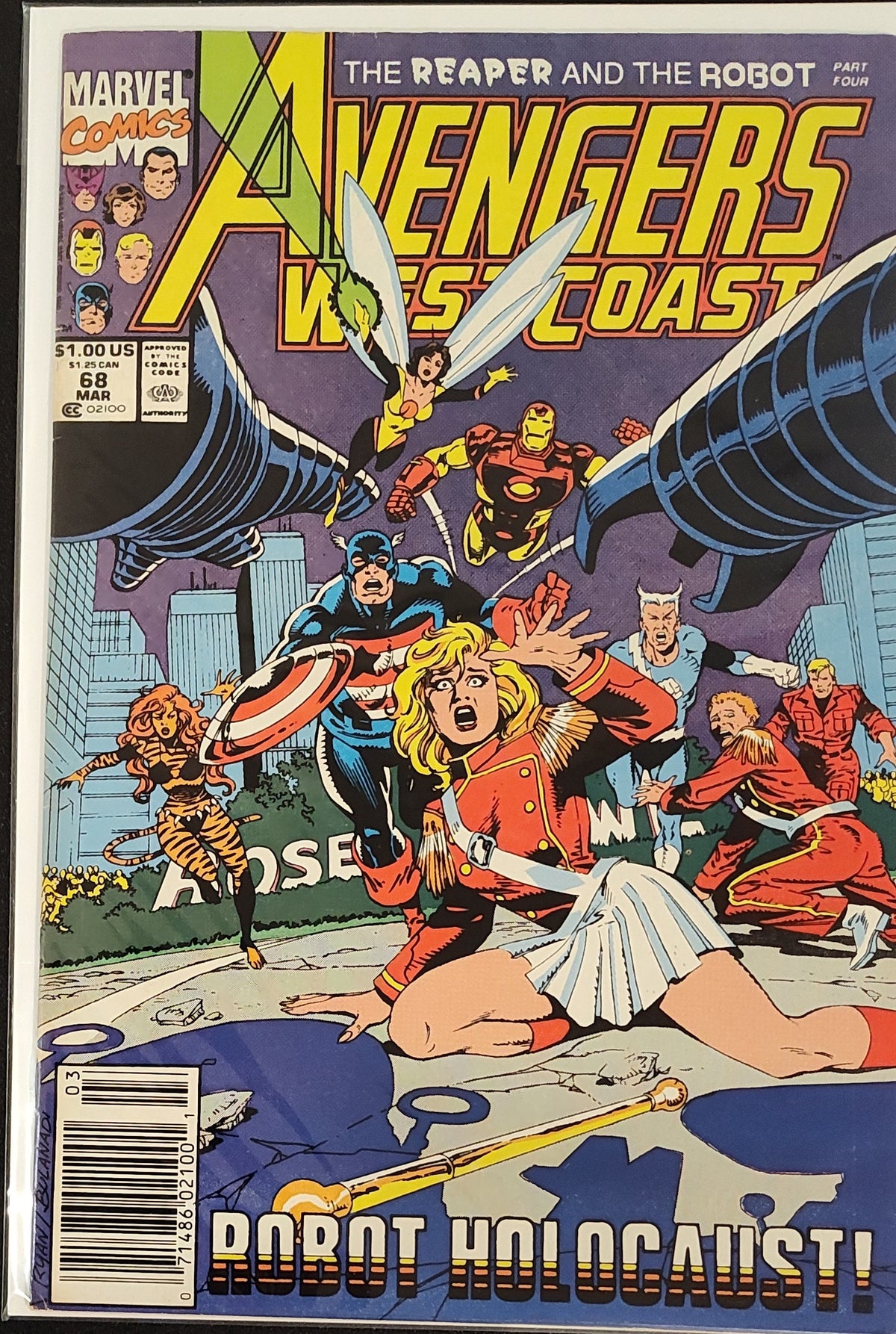 The West Coast Avengers, Vol. 2 #68B