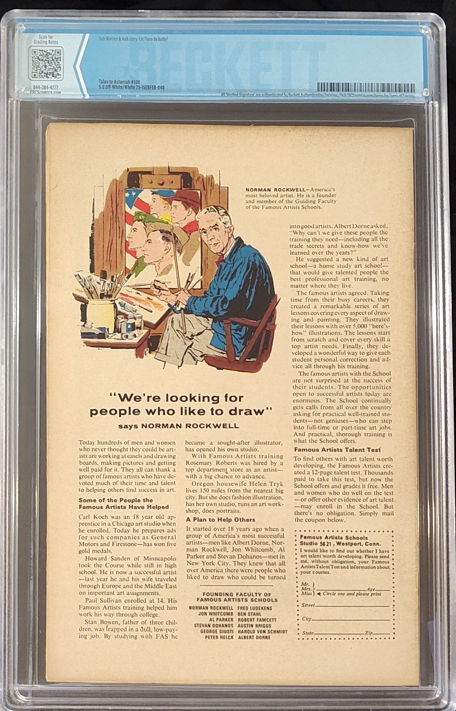 Tales to Astonish, Vol. 1 #100