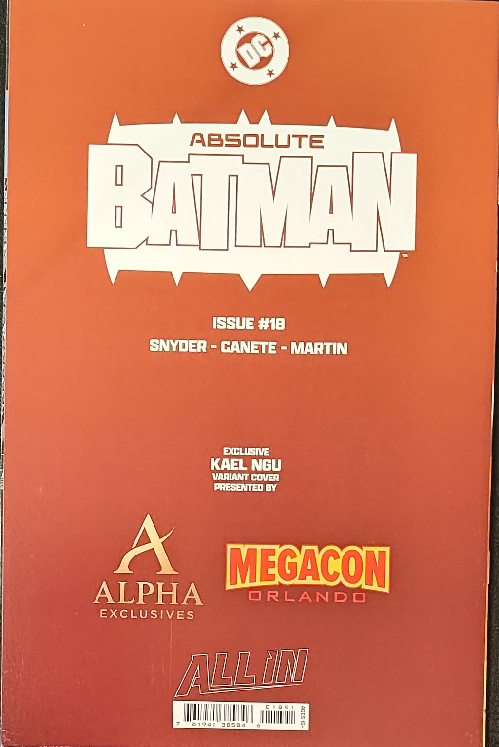Absolute Batman #18K