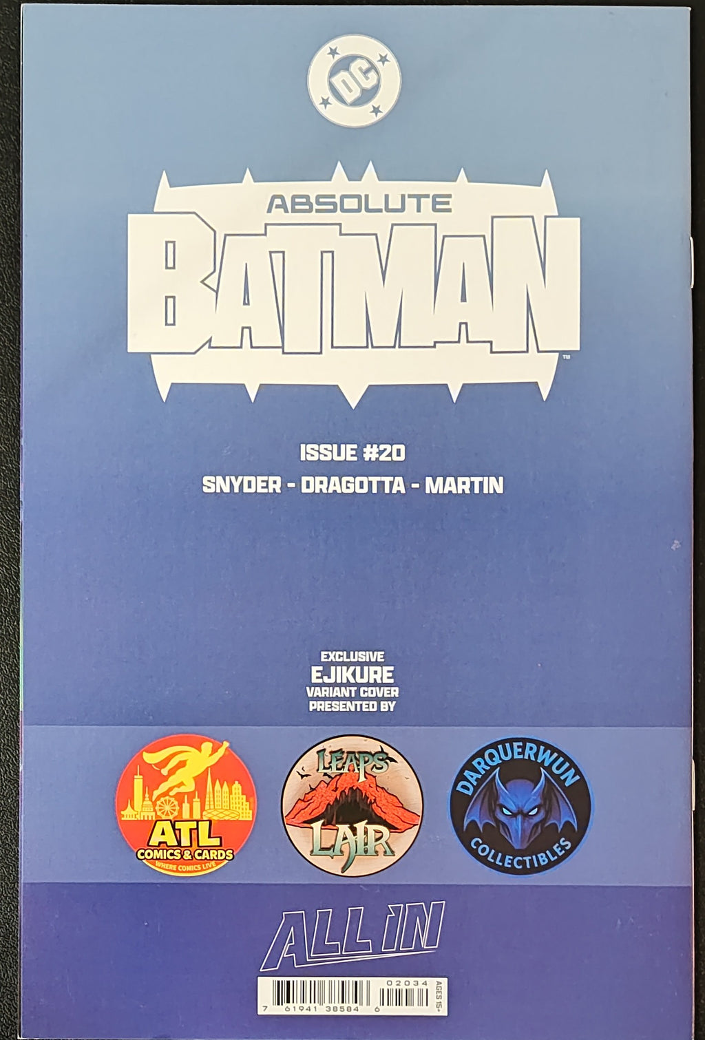Absolute Batman #20U