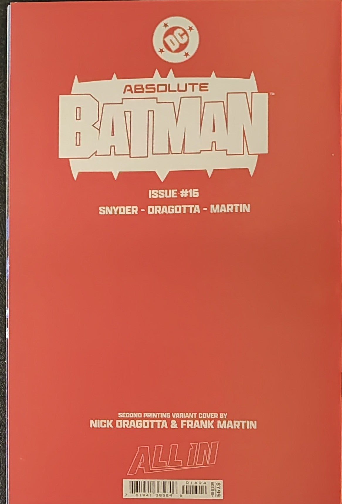 Absolute Batman #16L