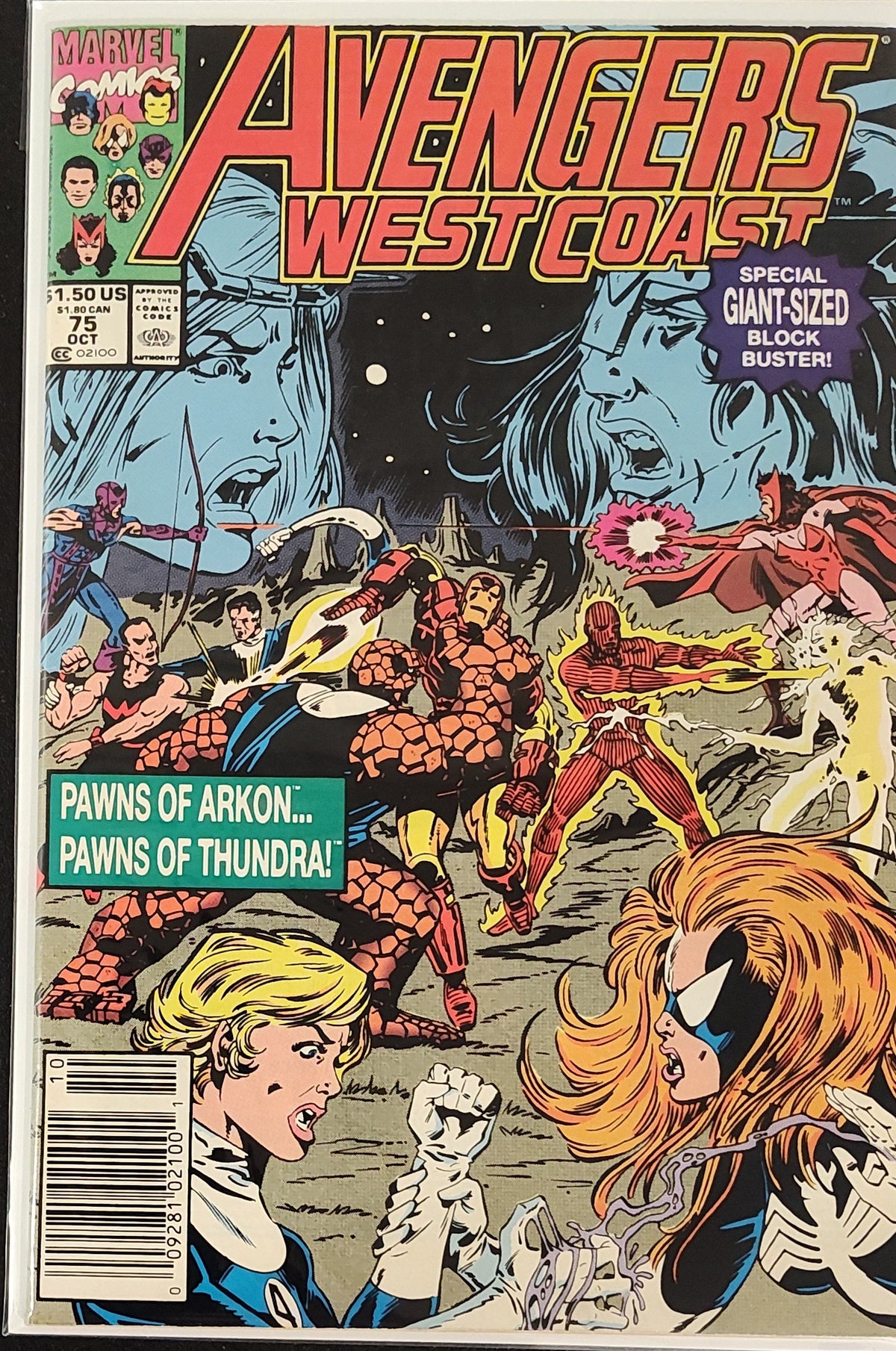 The West Coast Avengers, Vol. 2 #75B