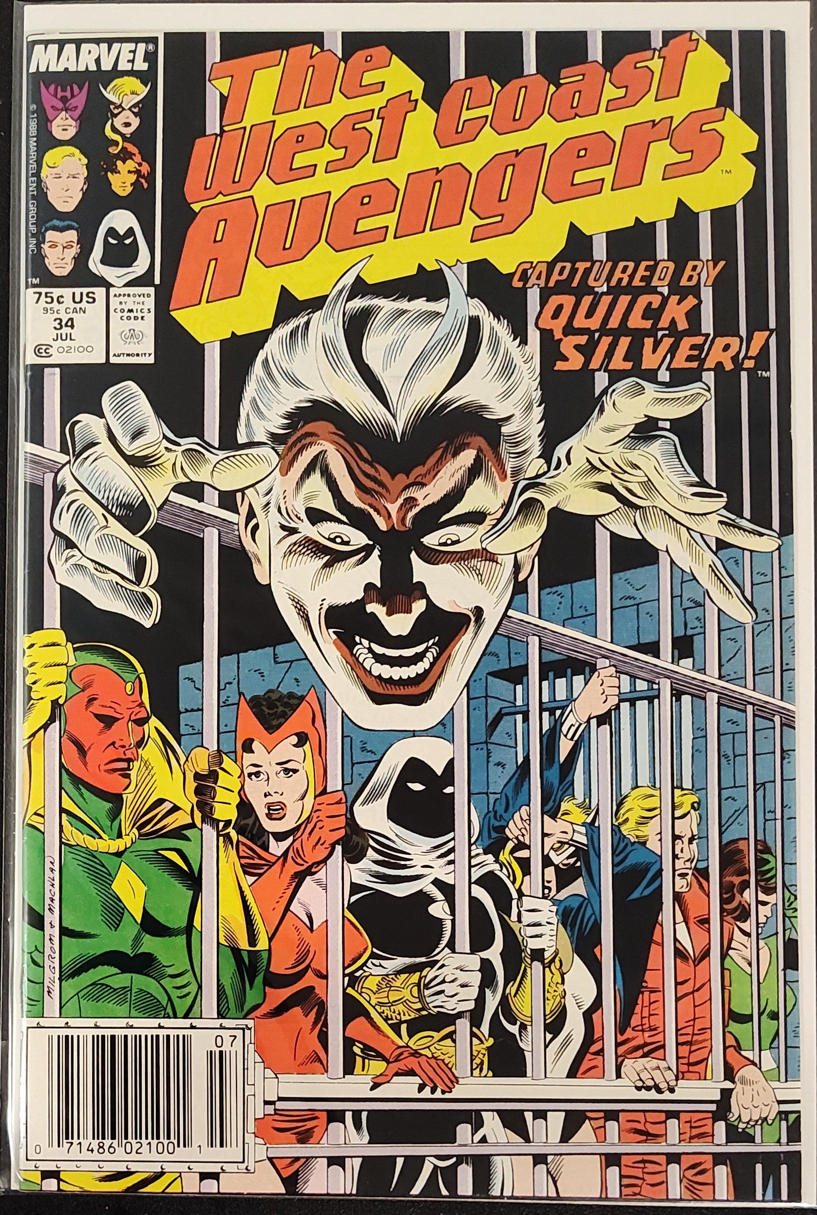 The West Coast Avengers, Vol. 2 #34B