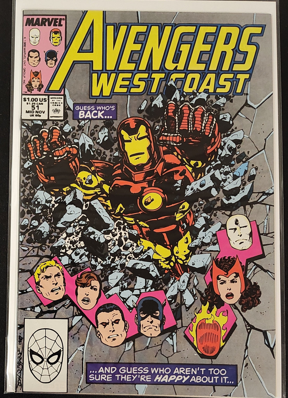 The West Coast Avengers, Vol. 2 #51A