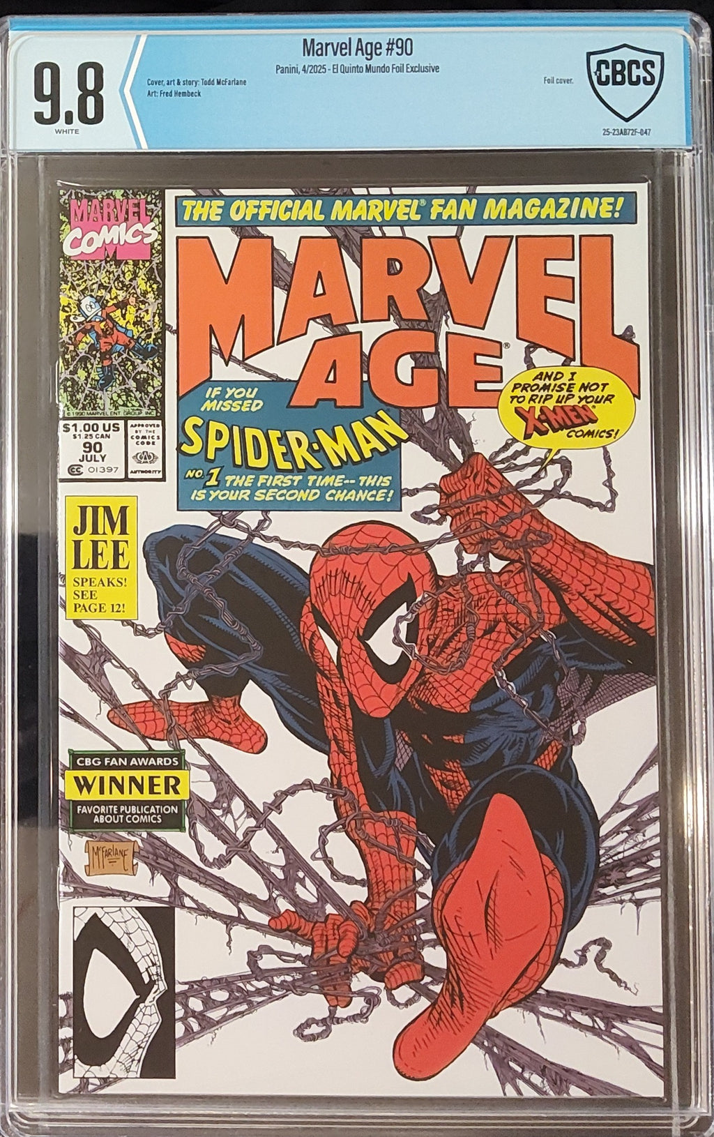 Marvel Age #90A
