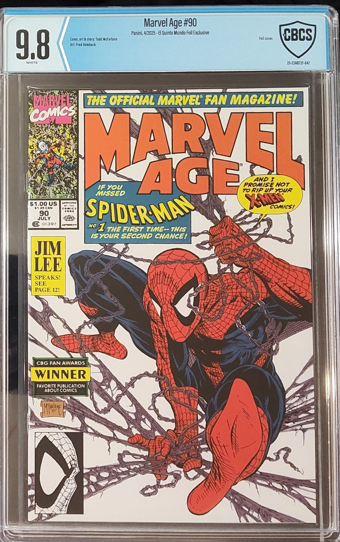 Marvel Age #90A