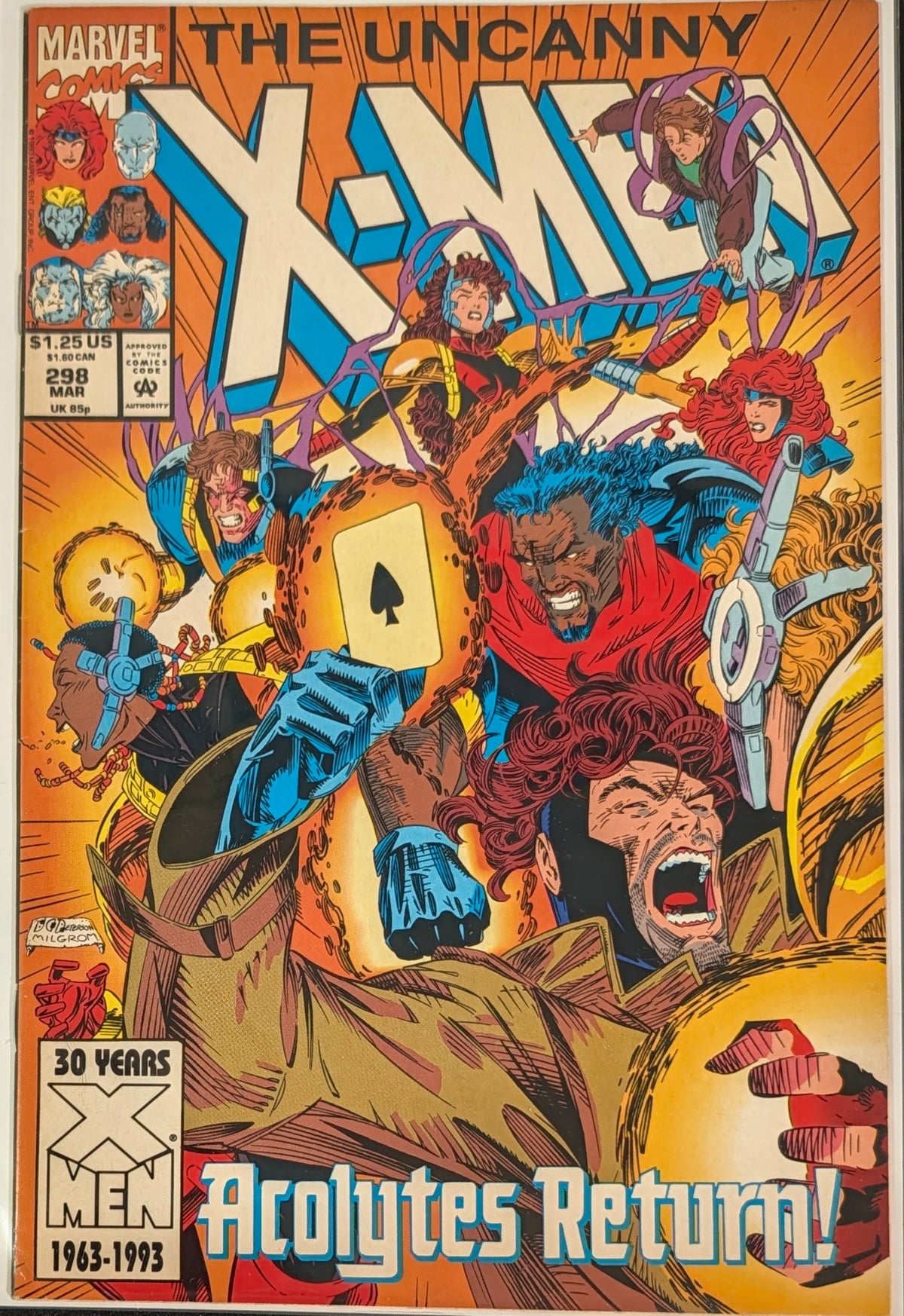 Uncanny X-Men, Vol. 1 #298A