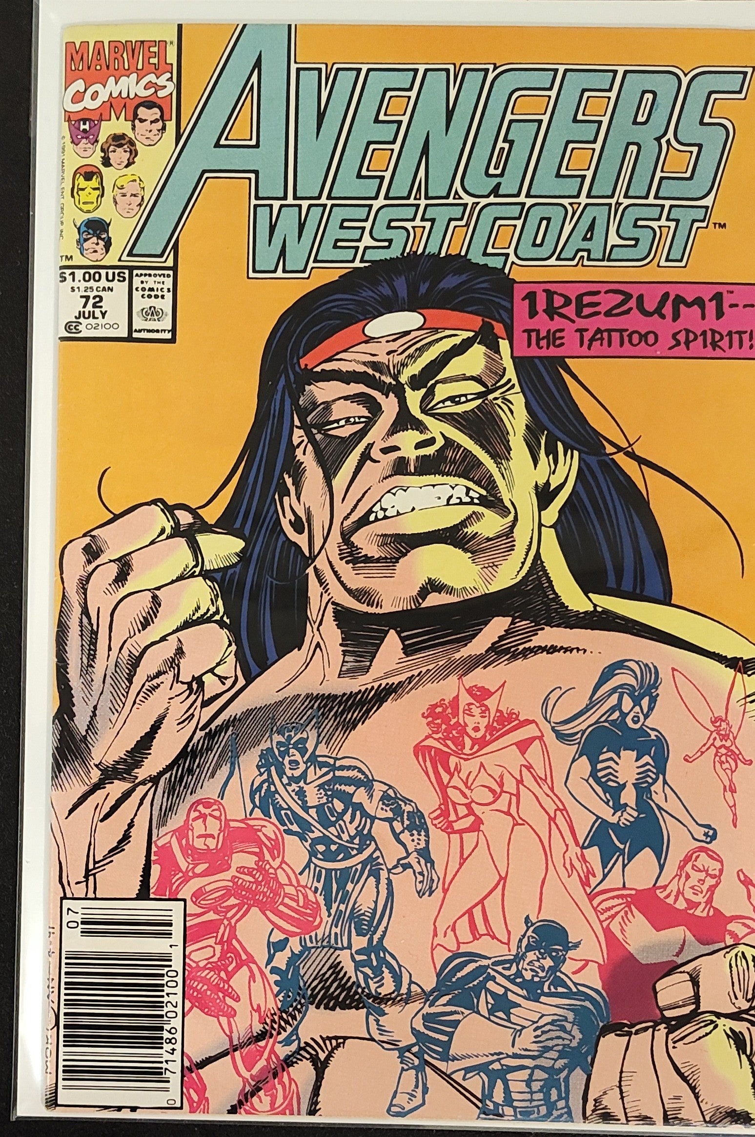 The West Coast Avengers, Vol. 2 #72B
