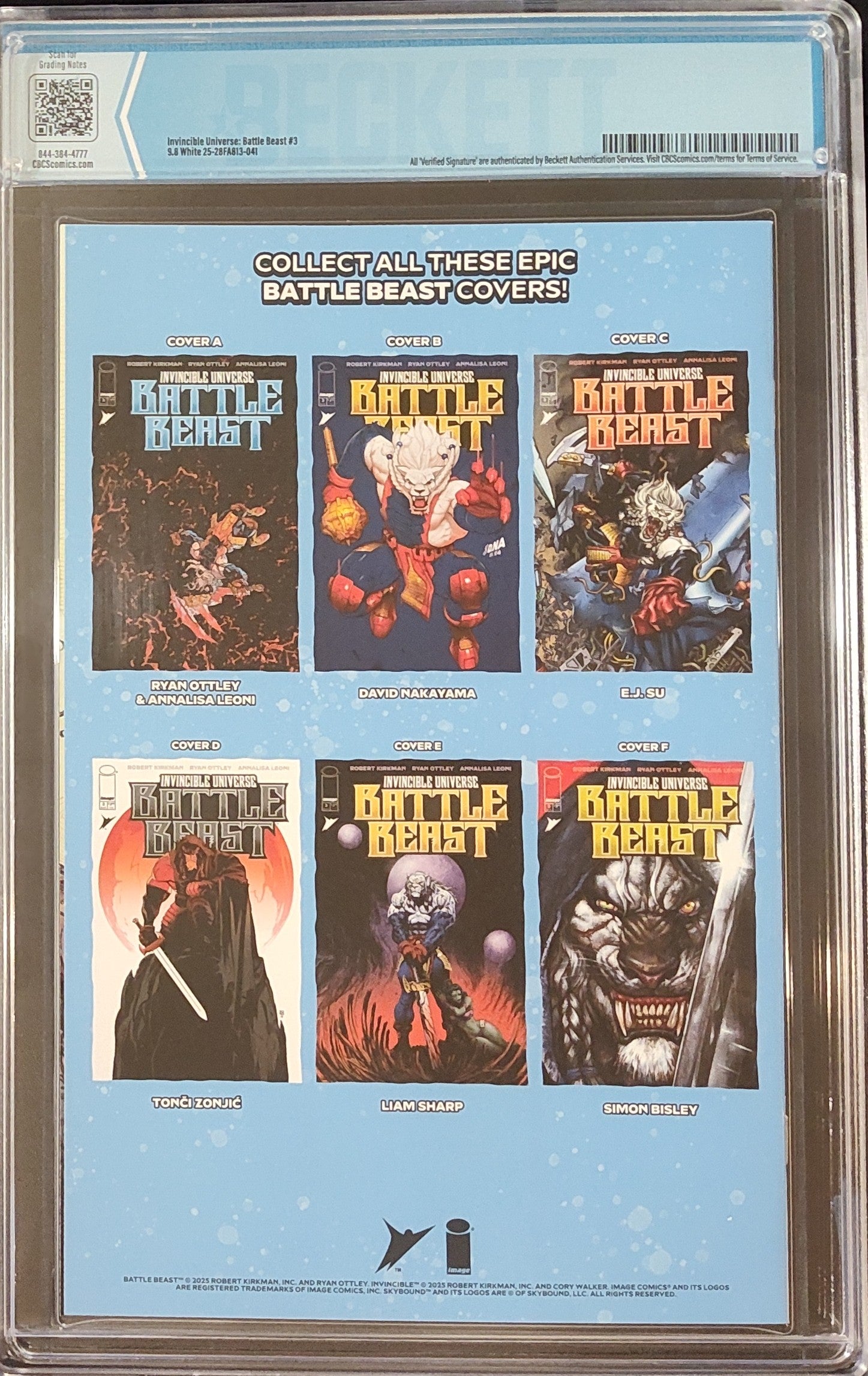 Invincible Universe: Battle Beast #3B