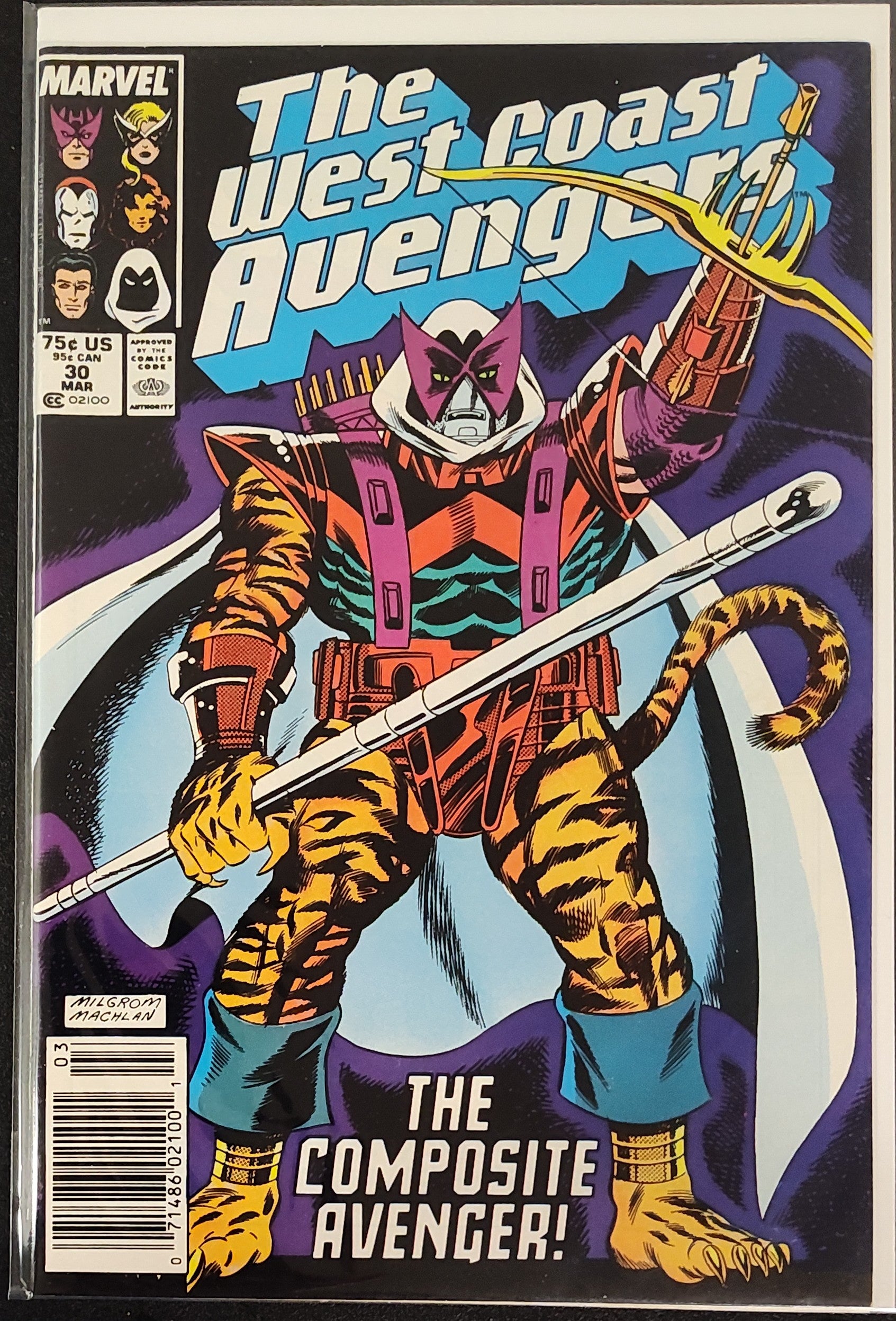 The West Coast Avengers, Vol. 2 #30B
