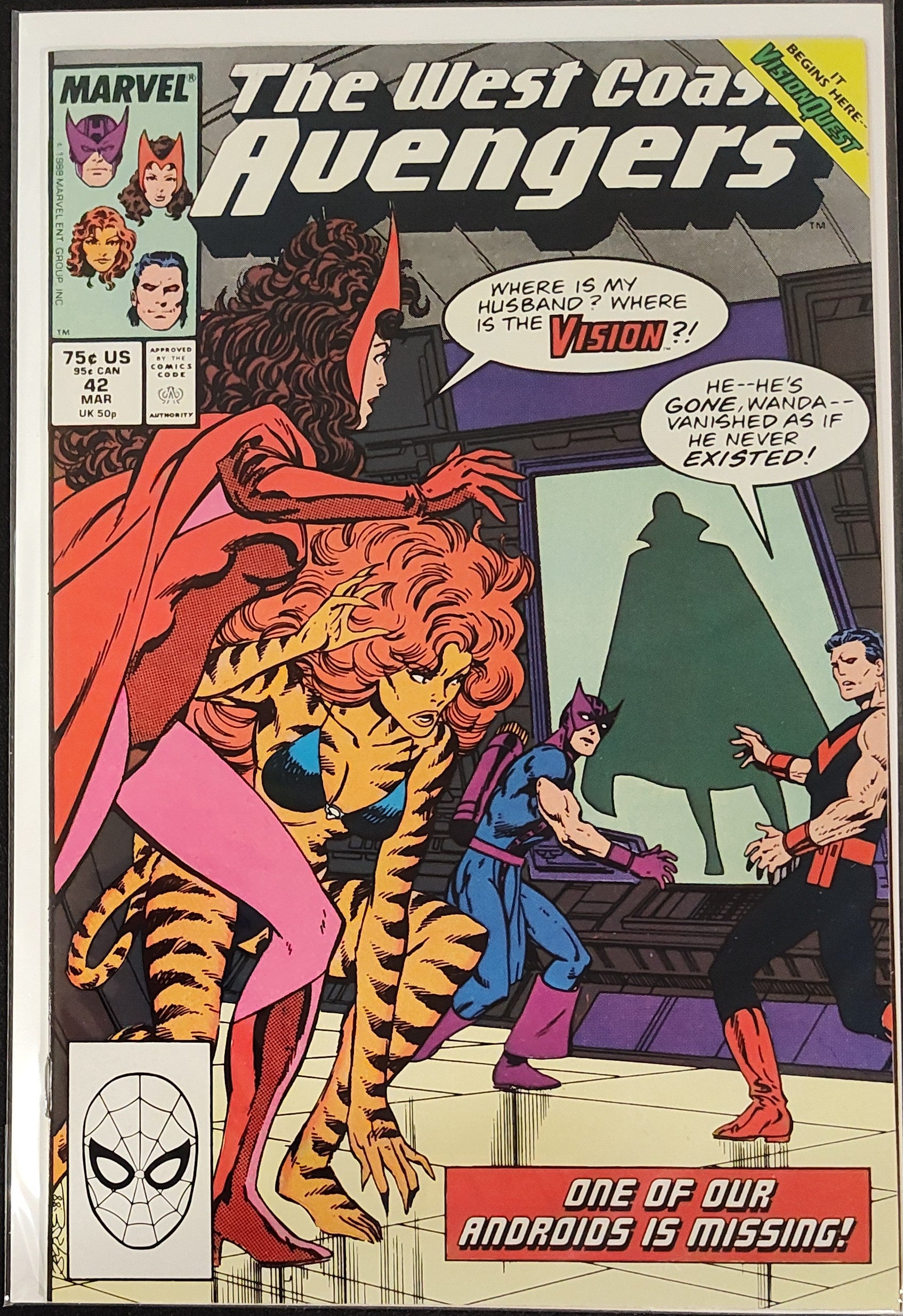 The West Coast Avengers, Vol. 2 #42A