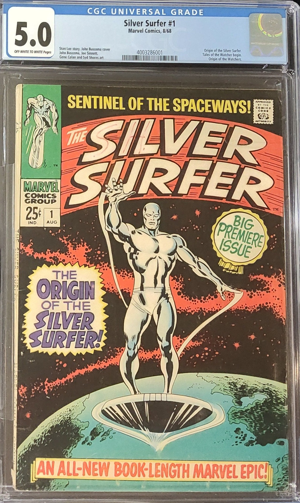 Silver Surfer, Vol. 1 #1A