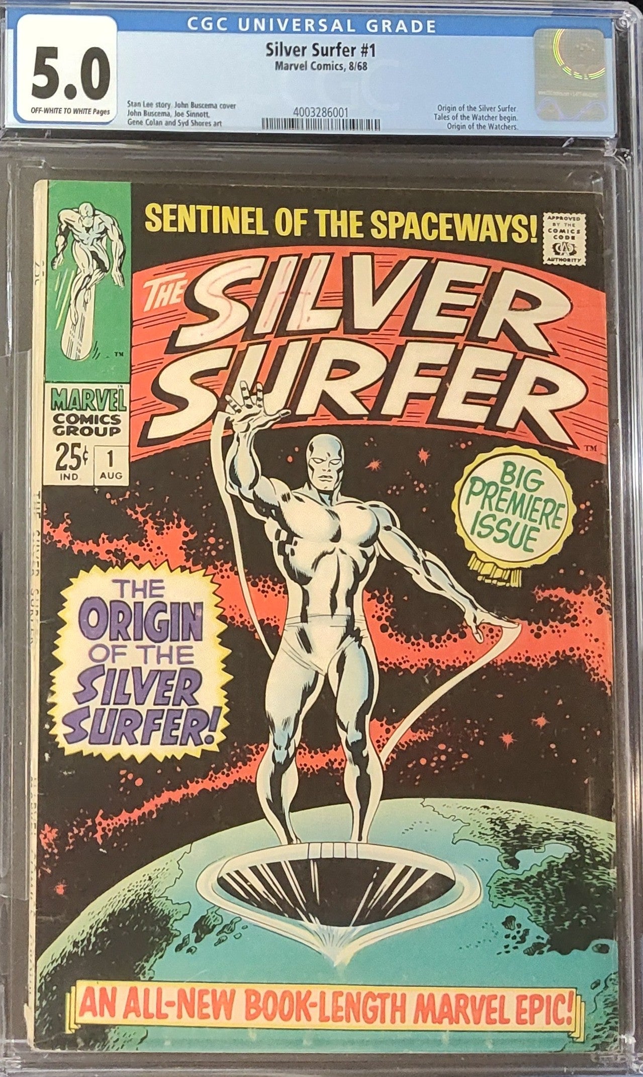 Silver Surfer, Vol. 1 #1A