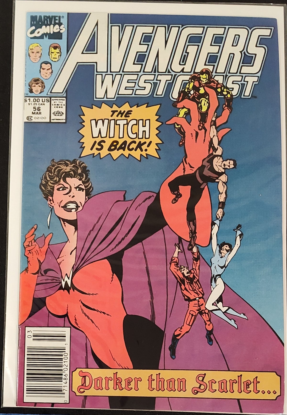 The West Coast Avengers, Vol. 2 #56B