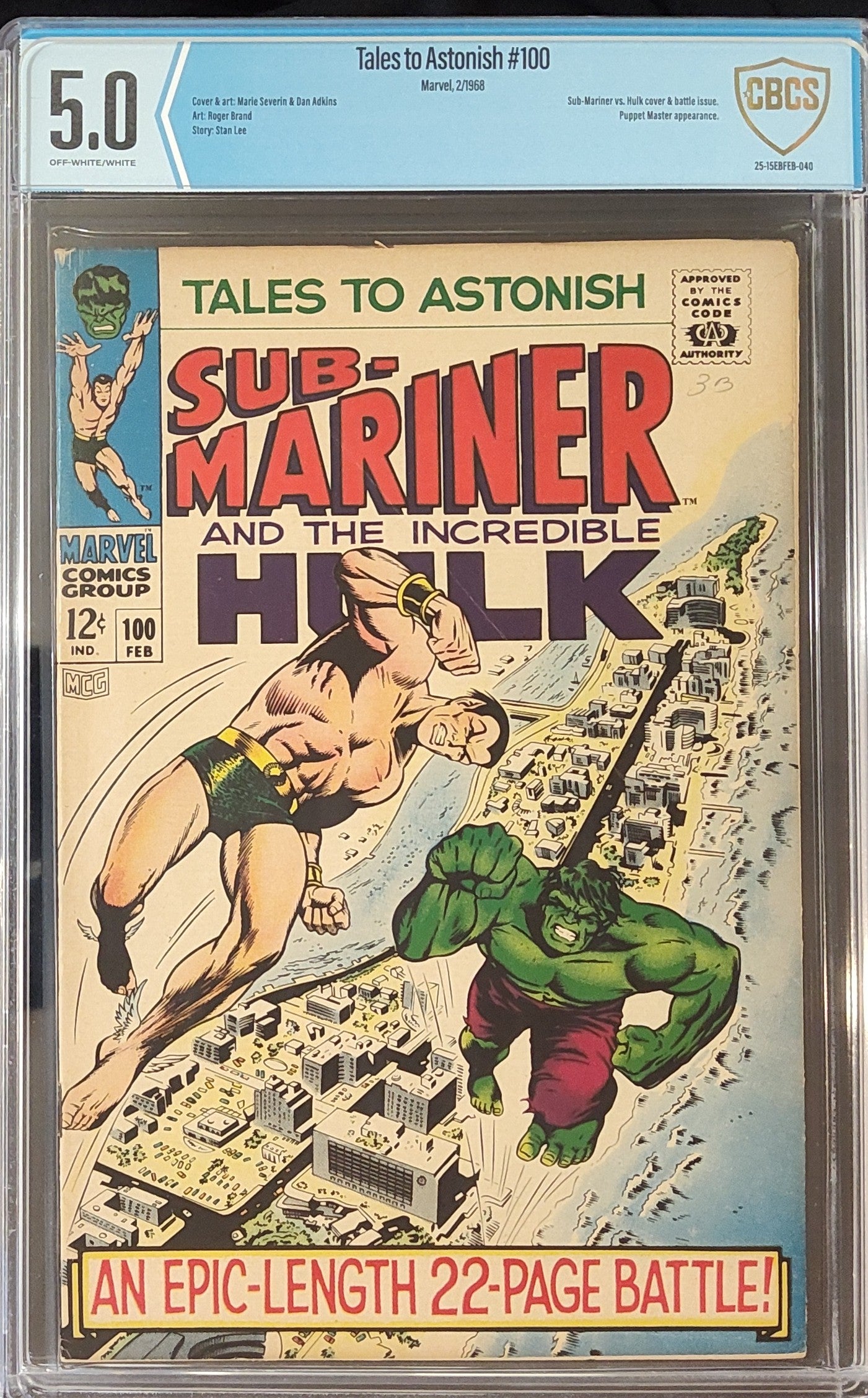 Tales to Astonish, Vol. 1 #100