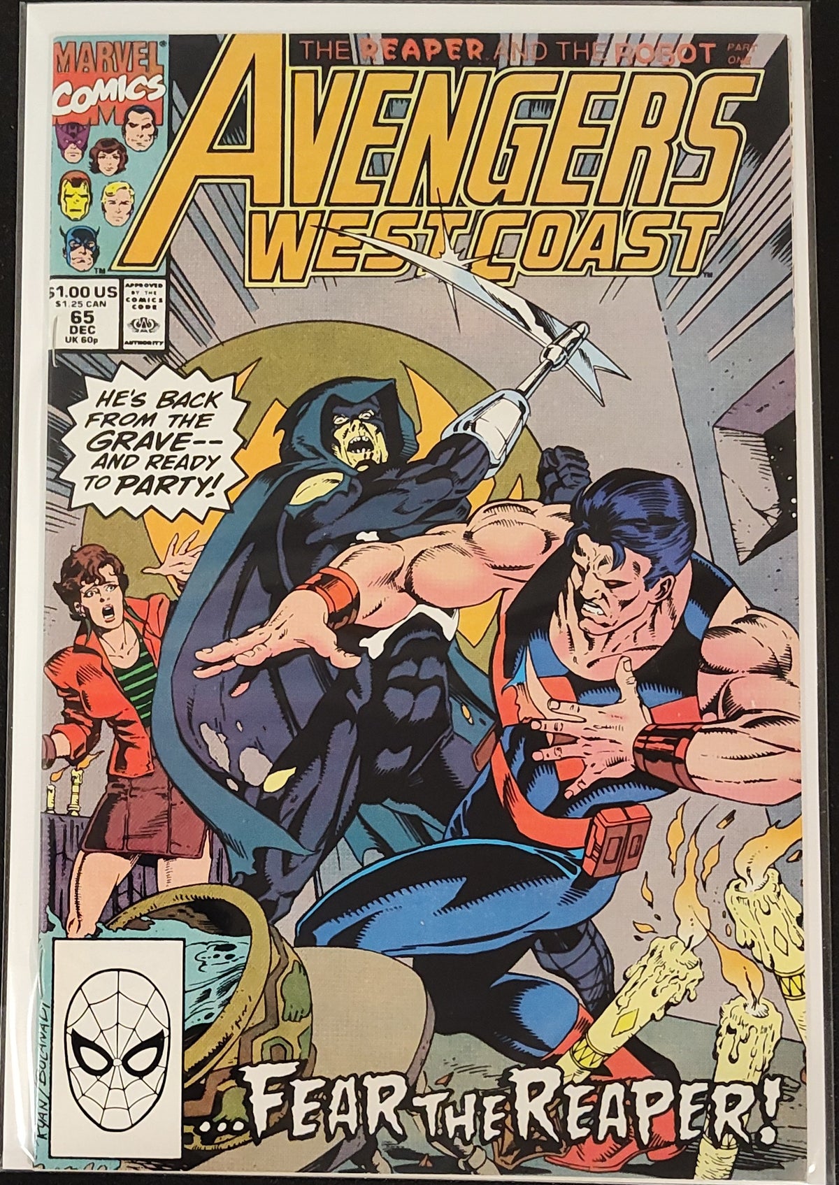 The West Coast Avengers, Vol. 2 #65A
