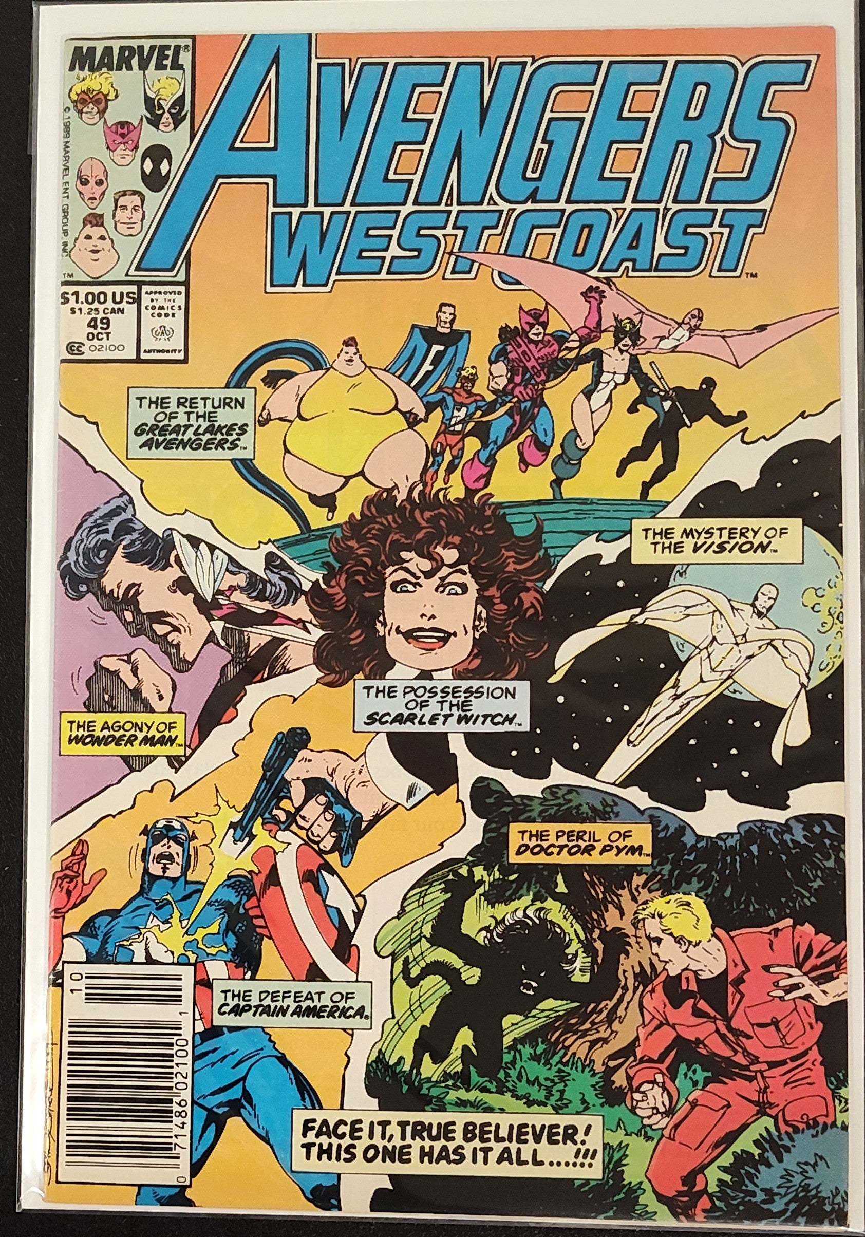 The West Coast Avengers, Vol. 2 #49B