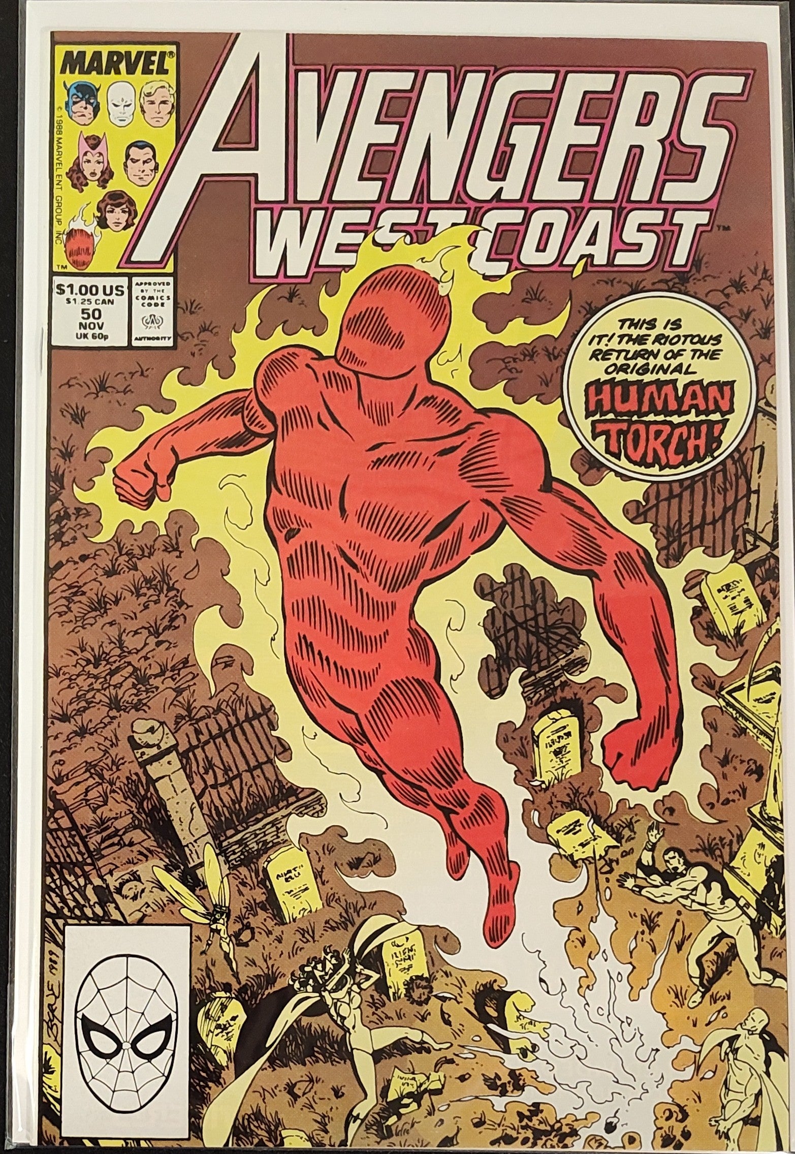 The West Coast Avengers, Vol. 2 #50A