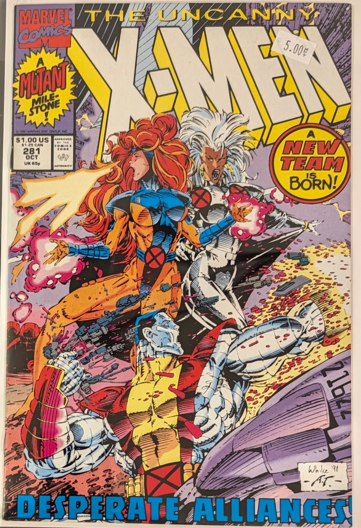 Uncanny X-Men, Vol. 1 #281A