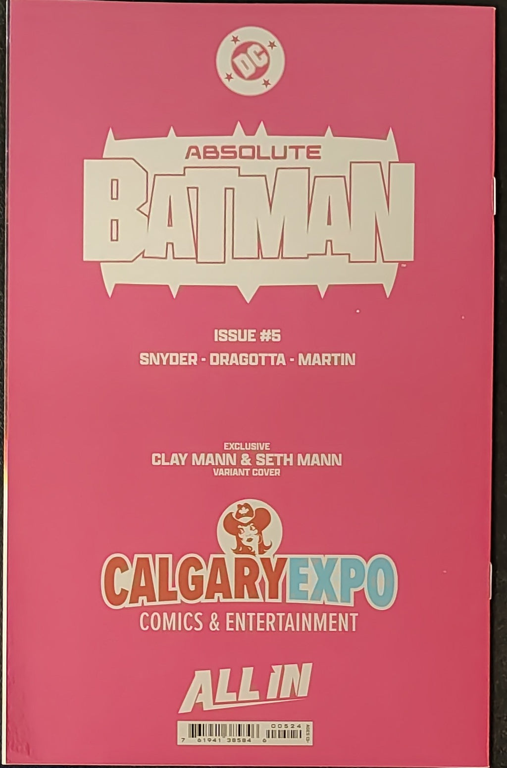 Absolute Batman #5J