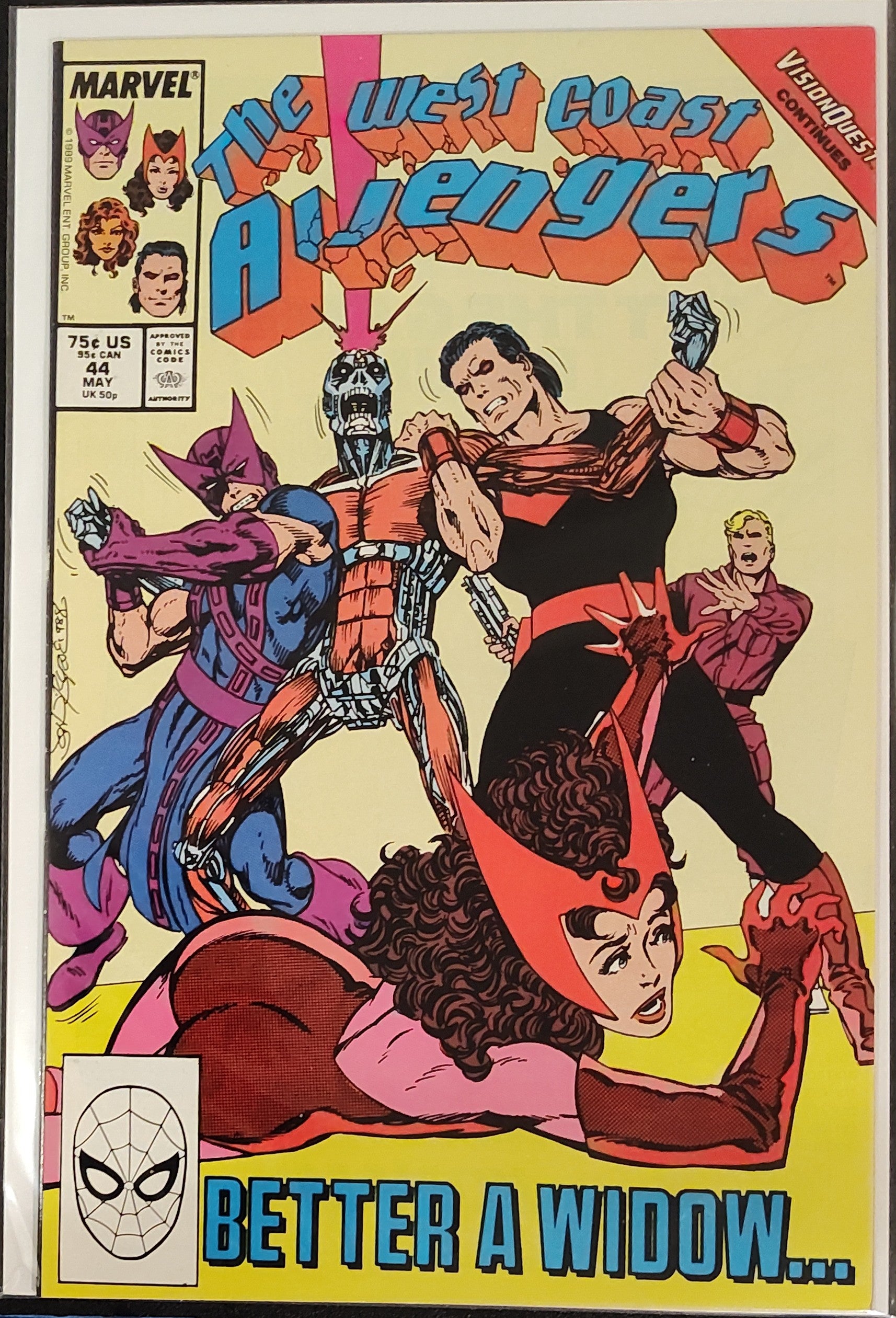 The West Coast Avengers, Vol. 2 #44A