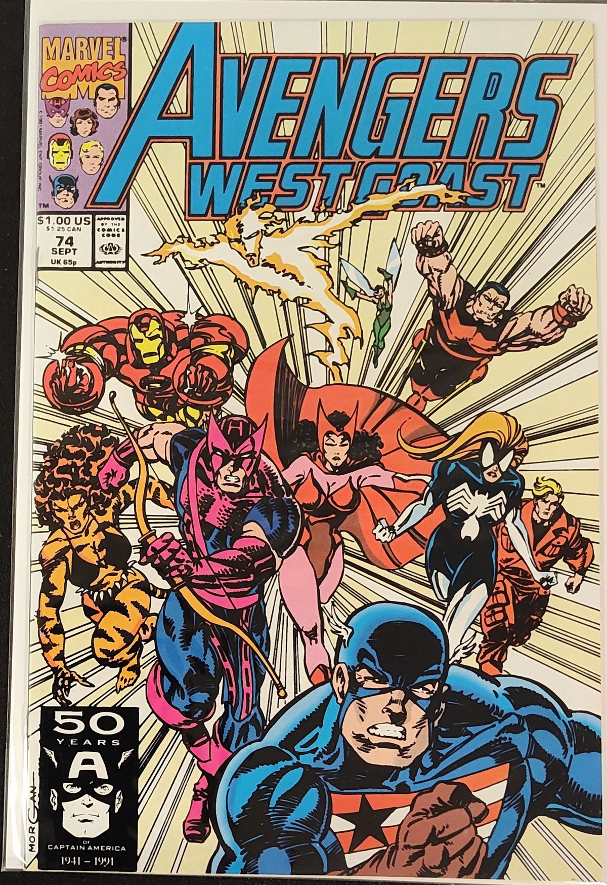 The West Coast Avengers, Vol. 2 #74A