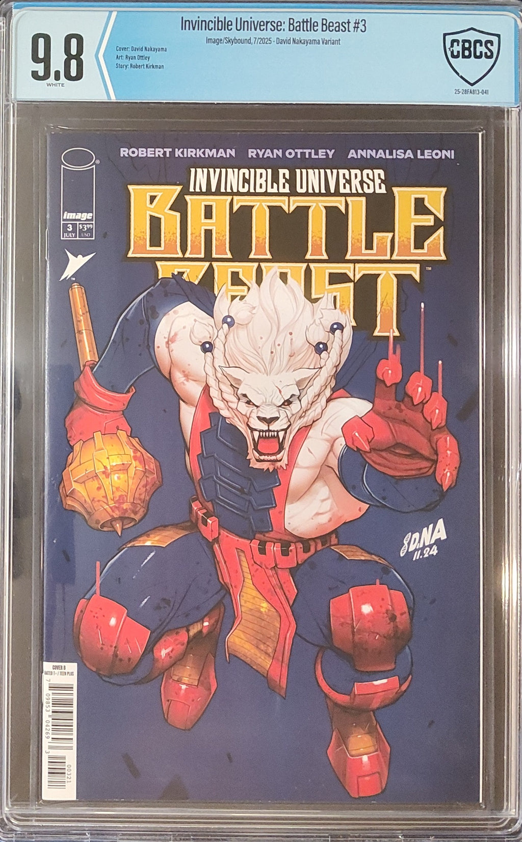Invincible Universe: Battle Beast #3B