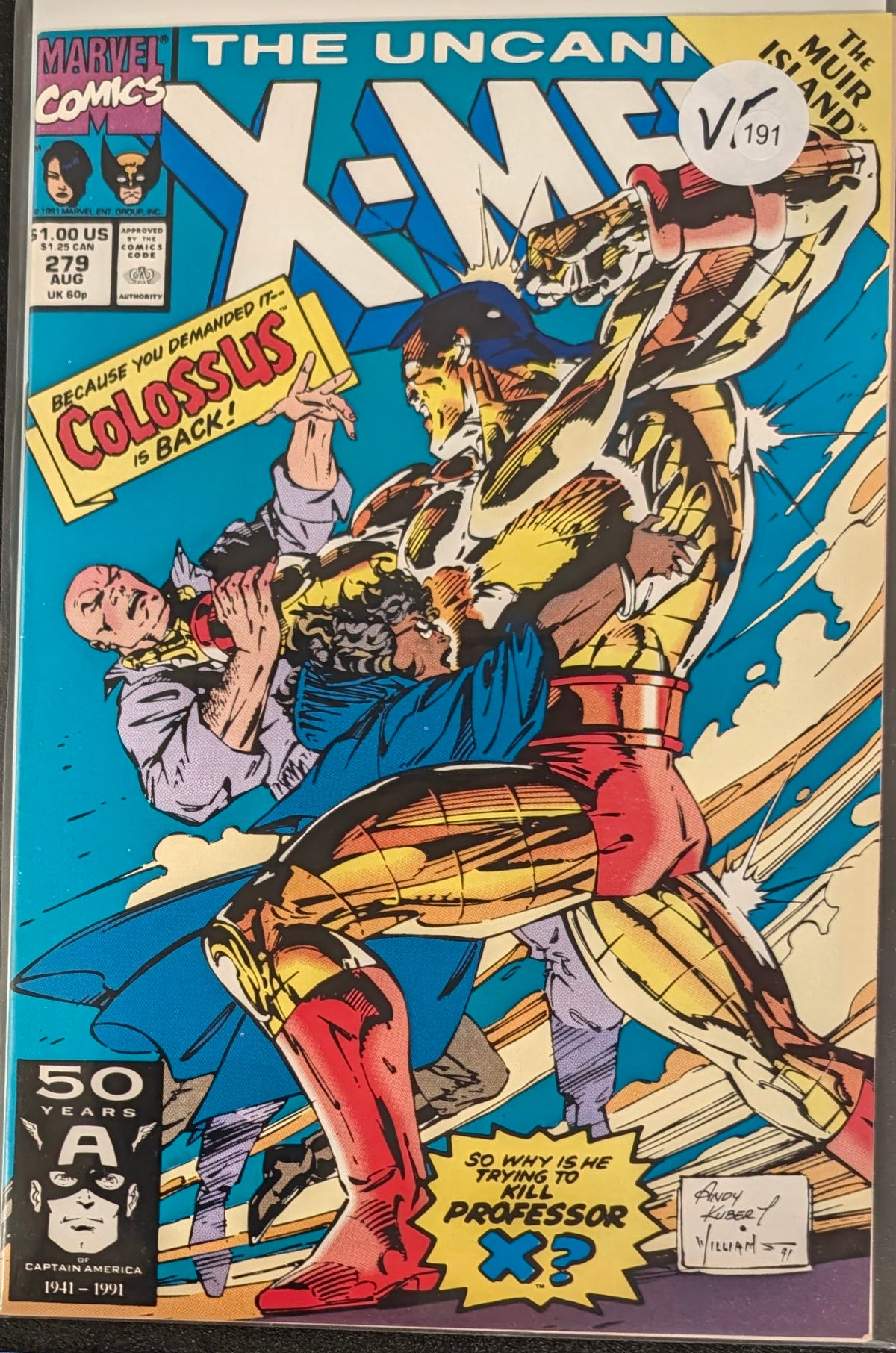Uncanny X-Men, Vol. 1 #279A