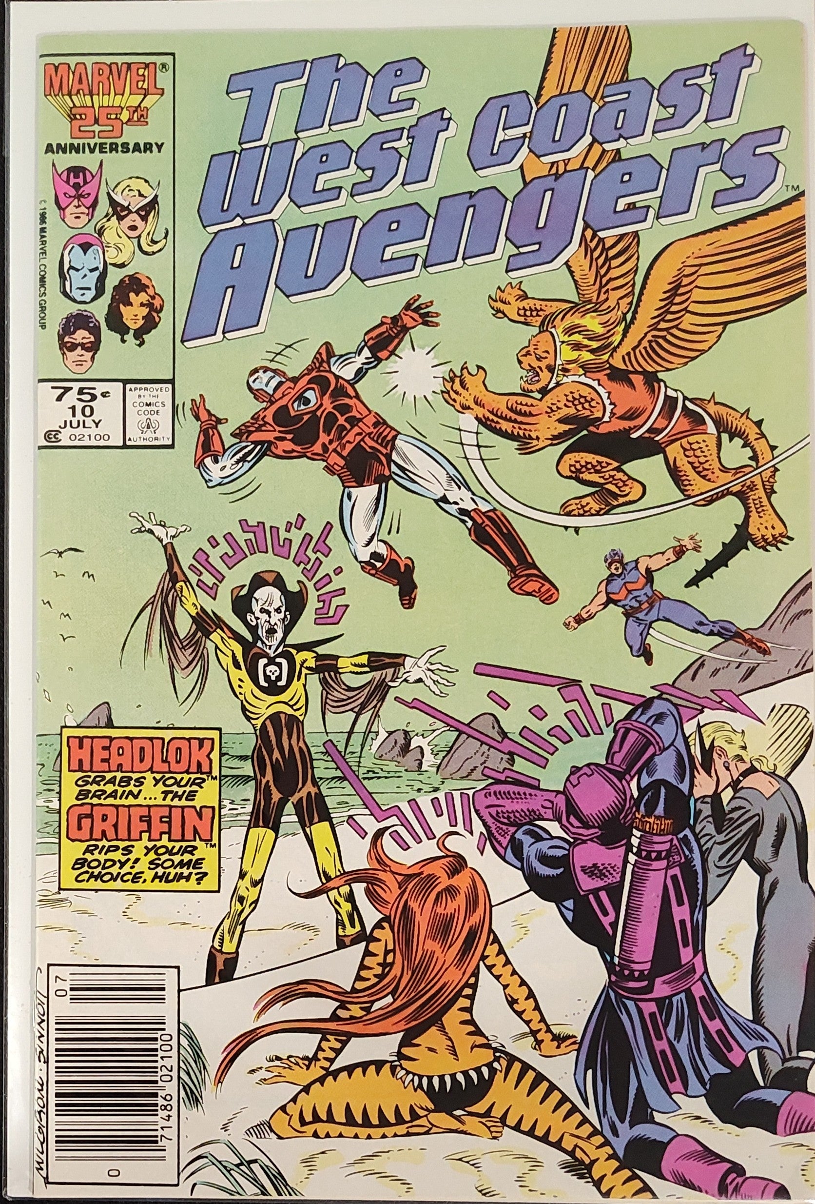The West Coast Avengers, Vol. 2 #10B