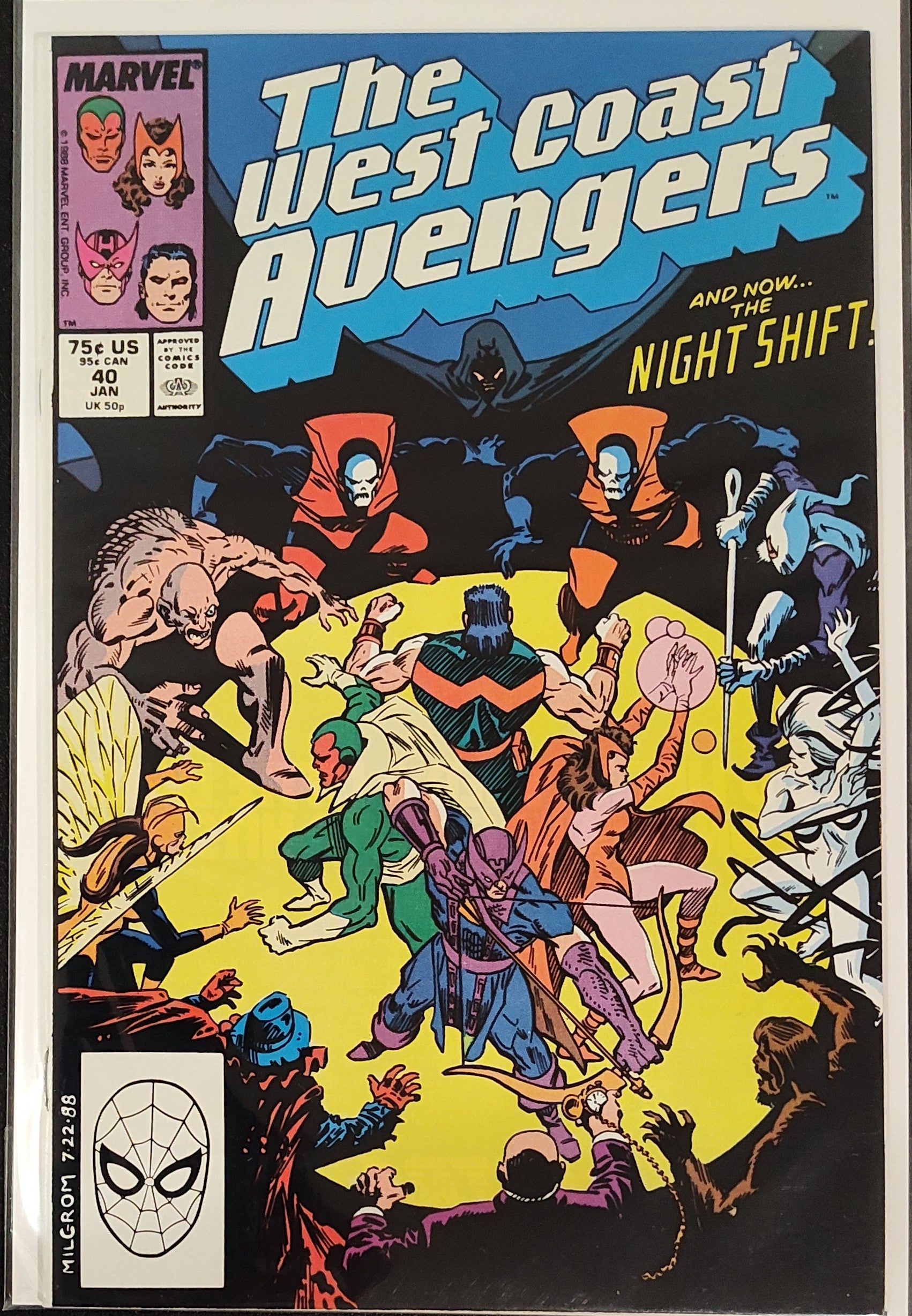 The West Coast Avengers, Vol. 2 #40A