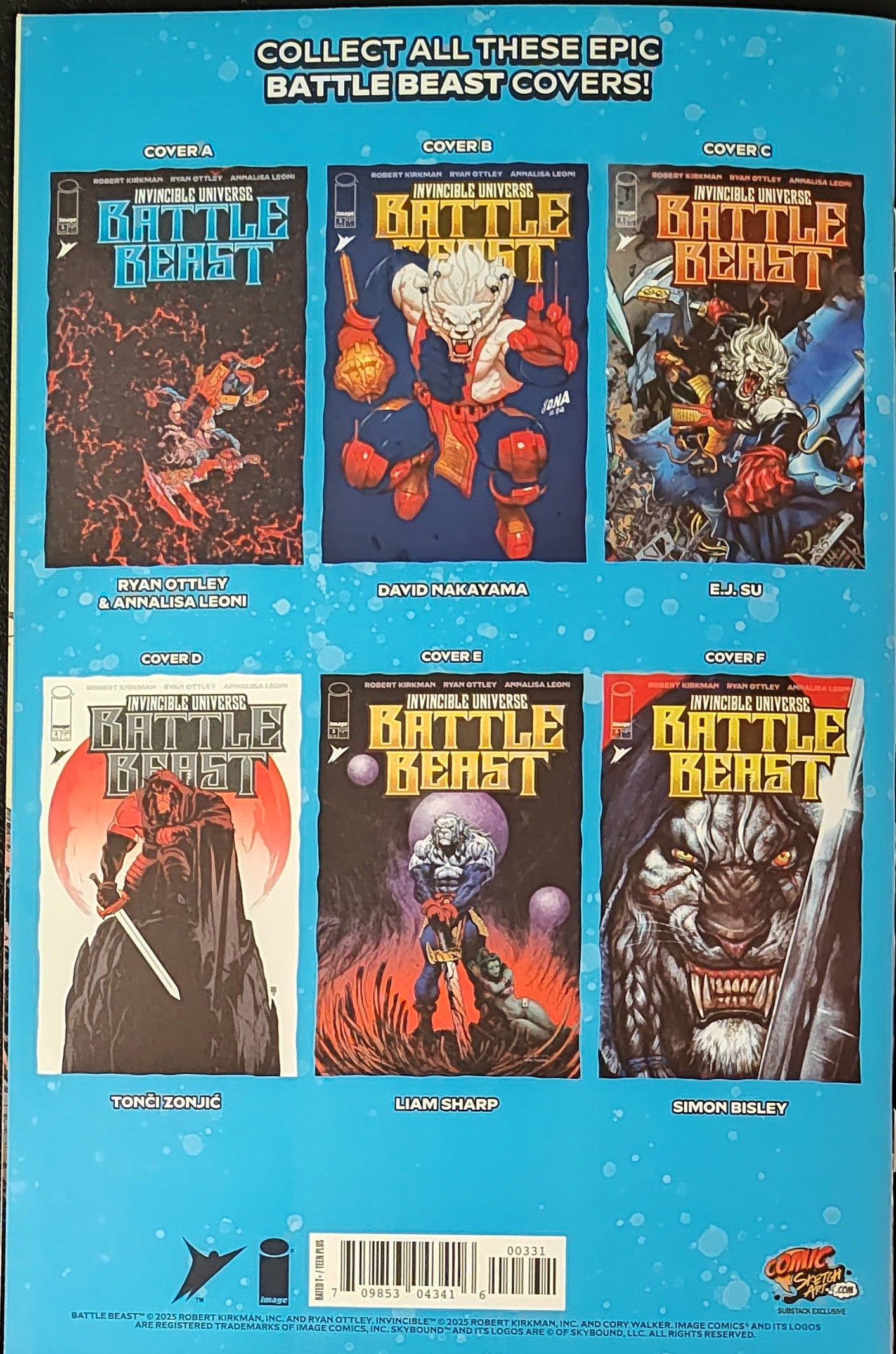 Invincible Universe: Battle Beast #3AE